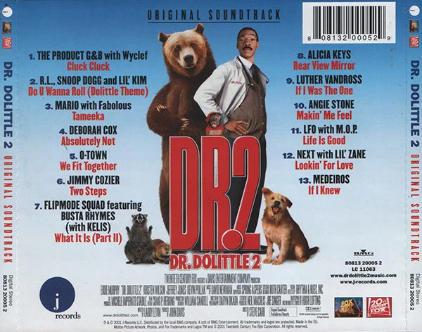 Various - Dr. Dolittle 2 (Original Soundtrack) (CD, Comp) - Image 2