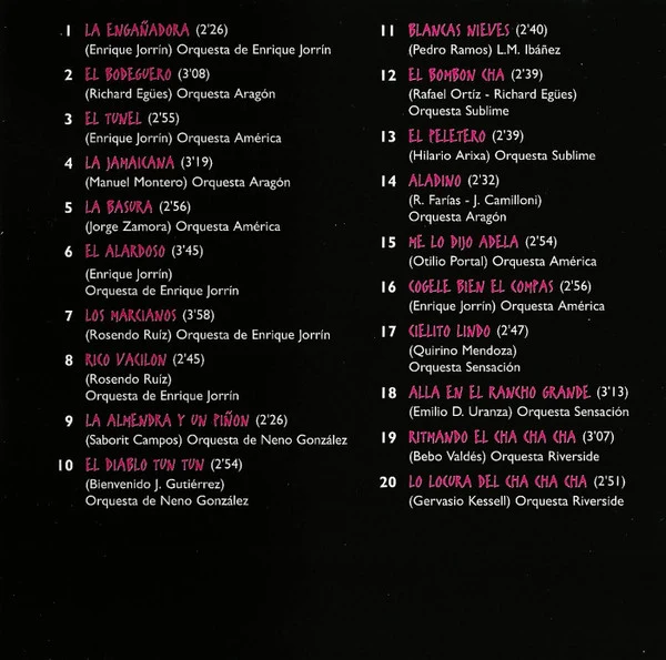 Various - El Cha Cha Chá De Cuba (CD, Comp) - Image 5