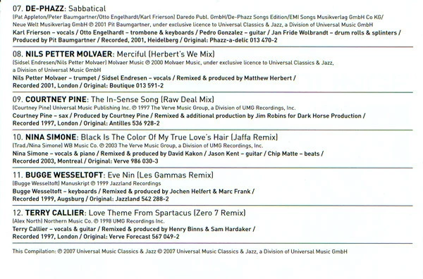 Various - Electric Jazz Lounge (CD, Comp, RM) - Image 3
