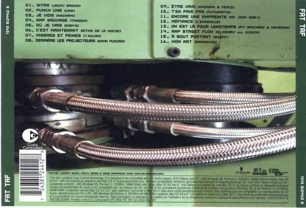 Various - Fat Taf (CD, Comp) - Image 2