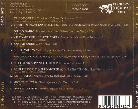 Various - Global Beatz (CD, Comp) - Image 3