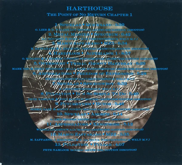 Various - Harthouse - The Point Of No Return Chapter 1 (CD, Comp) - Image 4