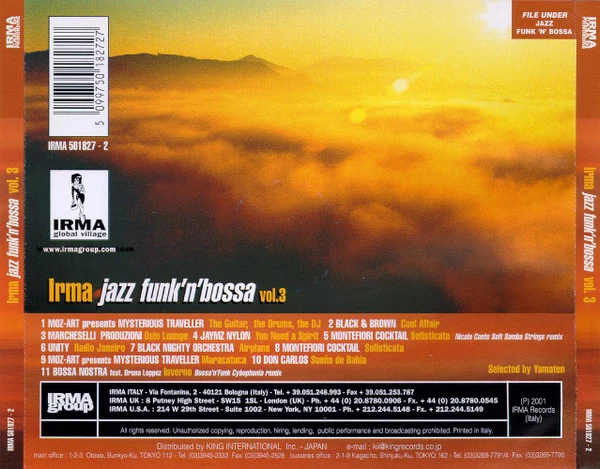 Various - Irma Jazz Funk'N'Bossa Vol.3 (CD, Comp) - Image 2