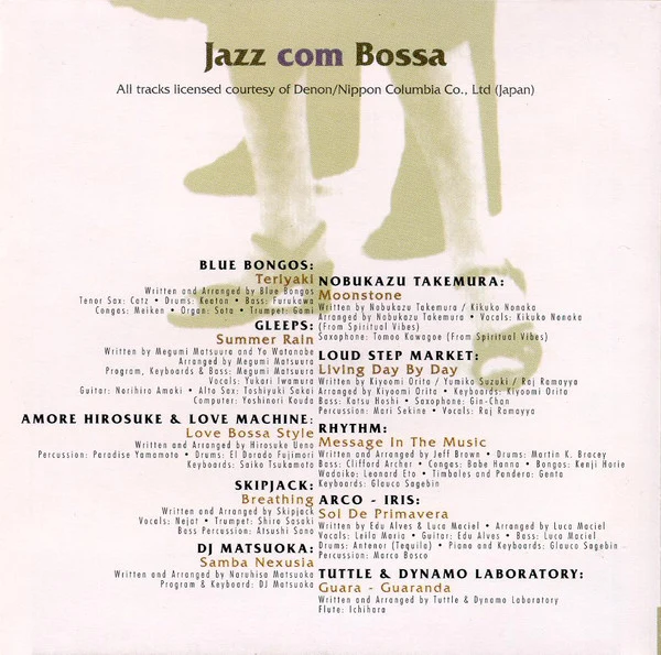 Various - Jazz Com Bossa (CD, Comp) - Image 5