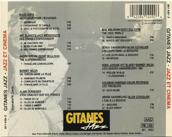 Various - Jazz Et Cinema (CD, Comp) - Image 2