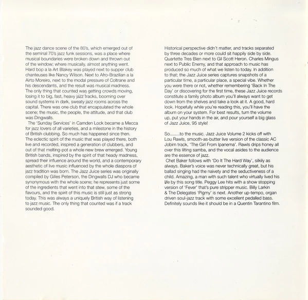 Various - Jazz Juice # 2 (CD, Comp) - Image 2