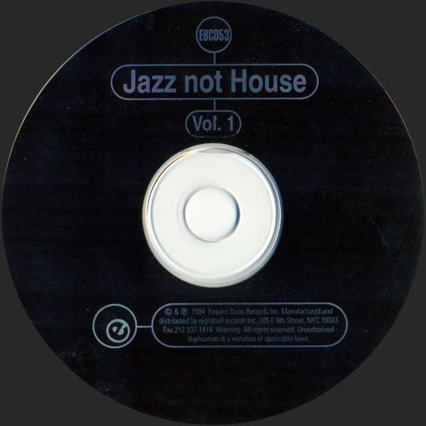 Various - Jazz Not House Vol.1 (CD, Comp) - Image 5