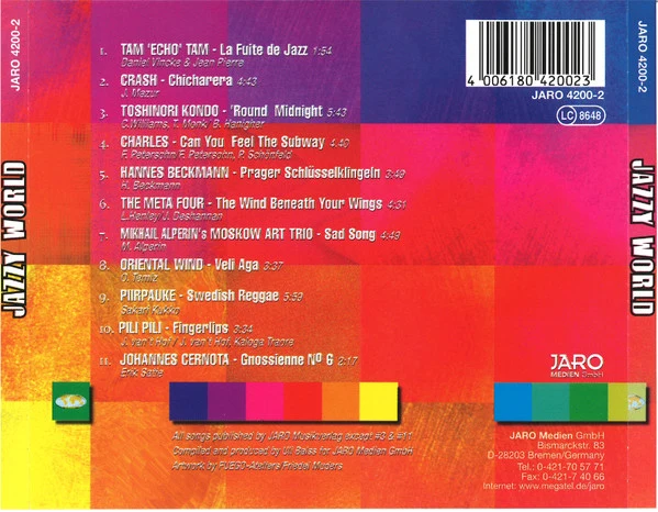 Various - Jazzy World (CD, Comp) - Image 2