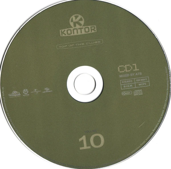 Various - Kontor - Top Of The Clubs Volume 10 (2xCD, Comp, Mixed) - Image 3