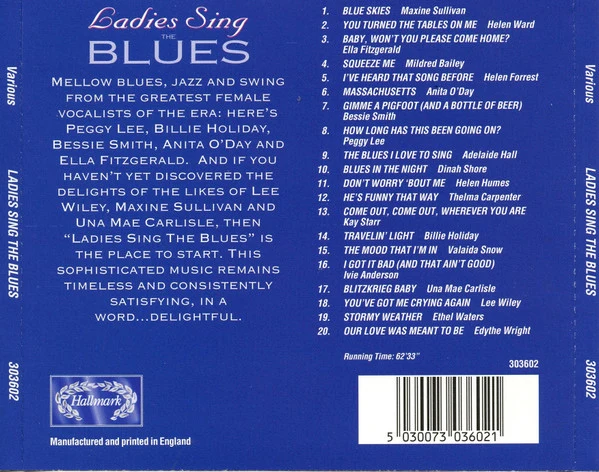 Various - Ladies Sing The Blues (CD, Comp) - Image 3