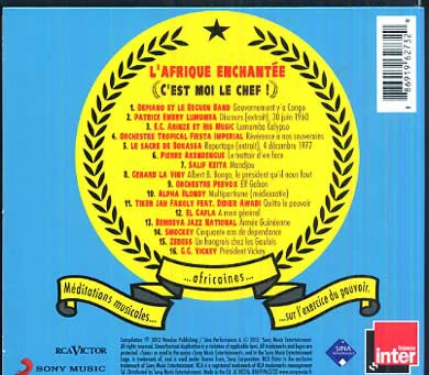 Various - L'Afrique Enchantée (C'Est Moi Le Chef !) (CD, Comp) - Image 2