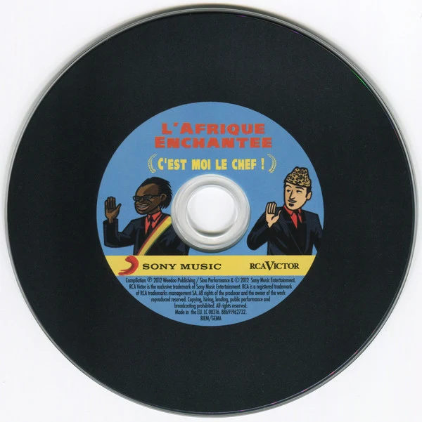 Various - L'Afrique Enchantée (C'Est Moi Le Chef !) (CD, Comp) - Image 3