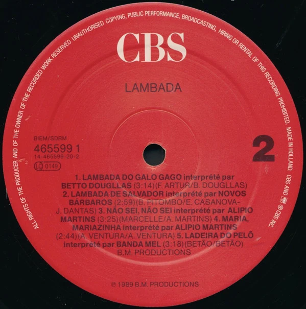 Various - Lambada (2xLP, Comp, Gat) - Image 5