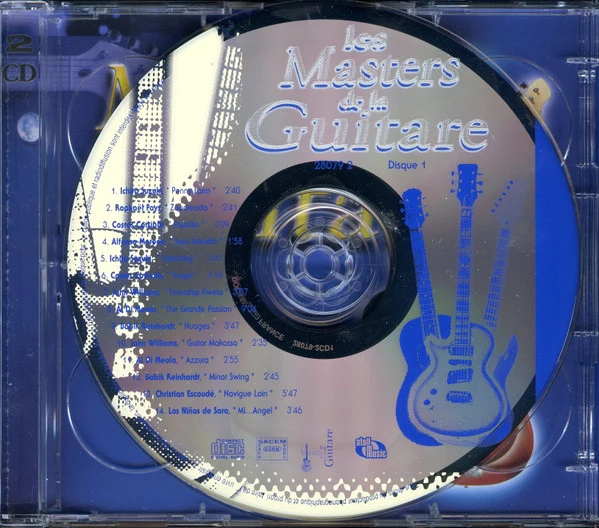 Various - Les Masters De La Guitare (2xCD, Comp) - Image 3