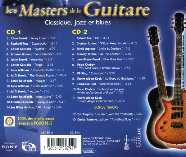 Various - Les Masters De La Guitare (2xCD, Comp) - Image 5