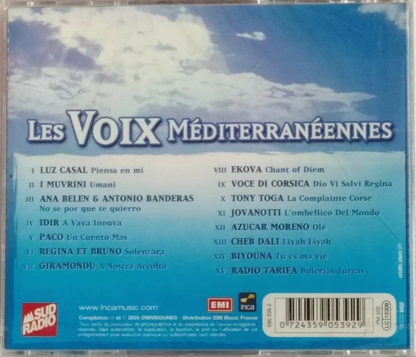Various - Les Voix Méditerranéennes (CD, Comp) - Image 2