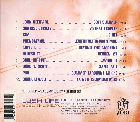 Various - Lush Life Electronica (CD, Comp, Enh) - Image 4
