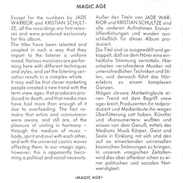 Various - Magic Age (CD, Comp) - Image 4