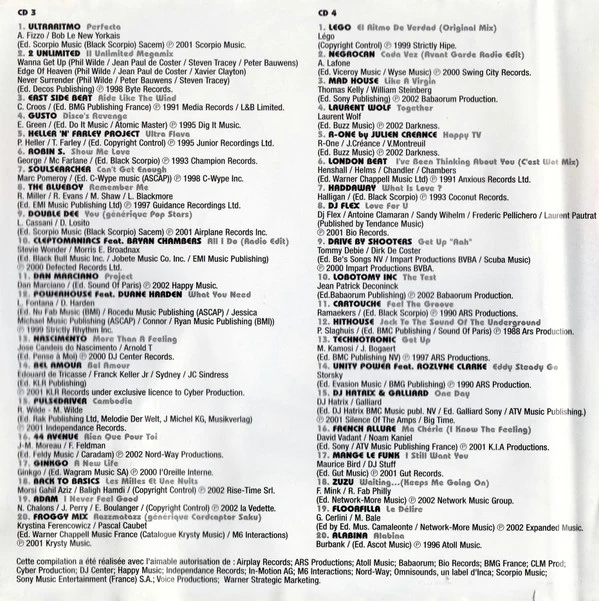 Various - Mega Dance 2 (4xCD, Comp) - Image 4