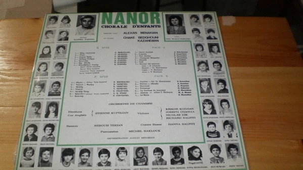 Various - Nanor - Chorale D'enfants (LP) - Image 2