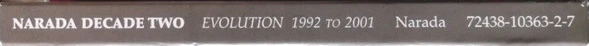 Various - Narada Decade Two Evolution 1992 To 2001 (2xCD, Comp) - Image 3