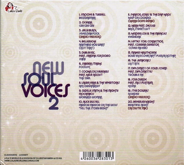 Various - New Soul Voices 2 (CD, Comp) - Image 2