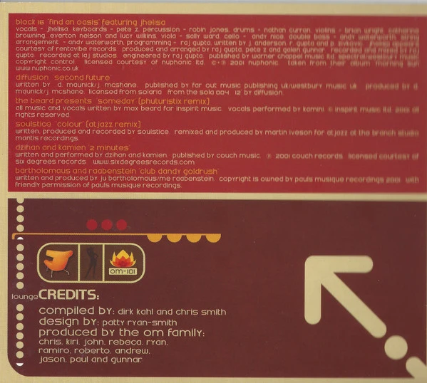 Various - Om Lounge 6 (CD, Comp) - Image 5