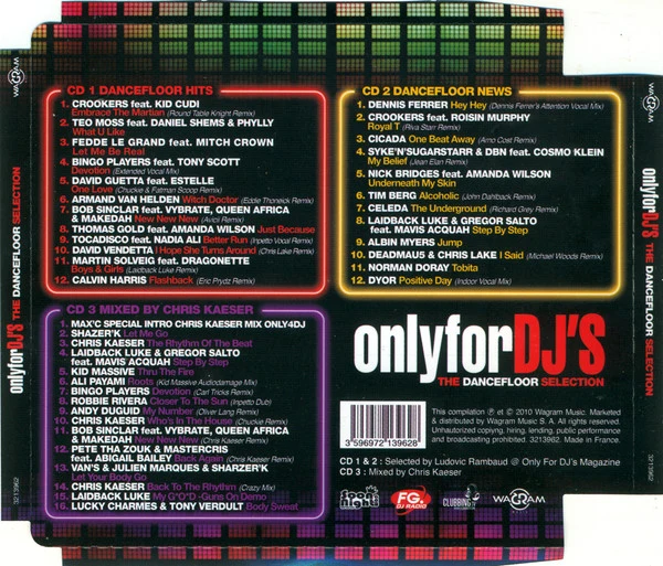 Various - Onlyfordj's The Dancefloor selection (3xCD, Comp) - Image 2