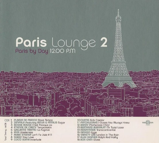 Various - Paris Lounge 2 (2xCD, Comp) - Image 3