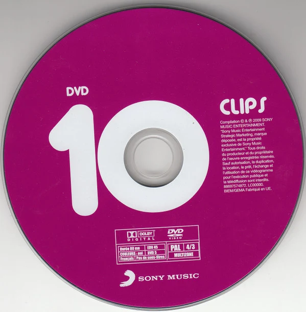 Various - Party Dance 10 Tubes + 10 Clips (CD, Comp + DVD-V, Comp, PAL) - Image 4