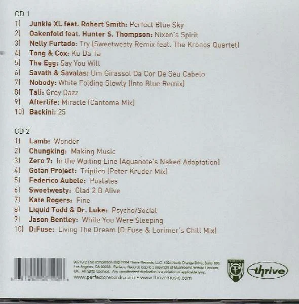 Various - Perfecto Chills Vol. 2 (2xCD, Comp) - Image 2