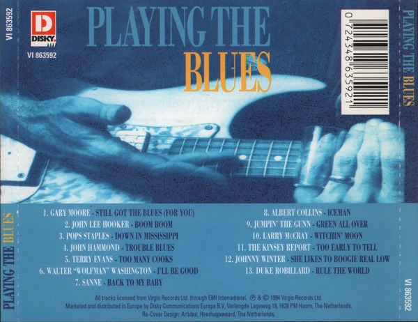 Various - Playing The Blues (CD, Comp) - Image 2