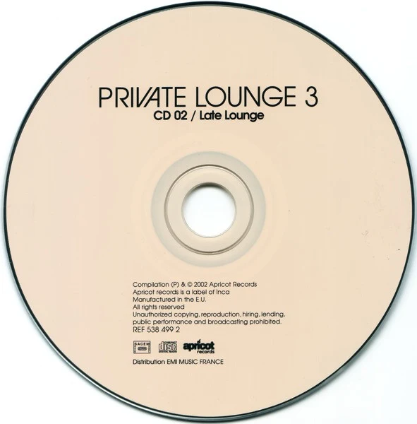 Various - Private Lounge 3 (2xCD, Comp) - Image 4