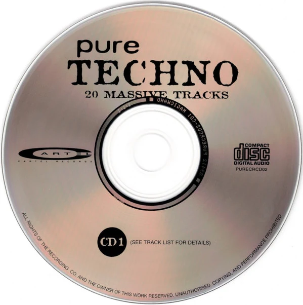 Various - Pure Techno (2xCD, Comp) - Image 3