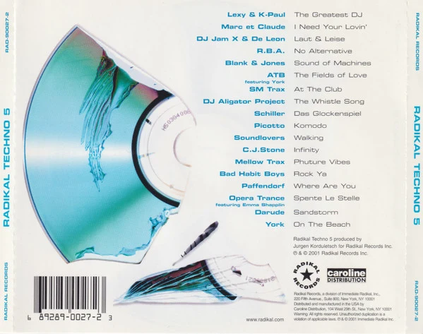 Various - Radikal Techno 5 (CD, Comp) - Image 2