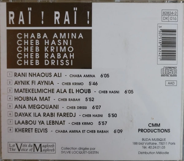 Various - Raï ! Raï ! (CD, Comp) - Image 2
