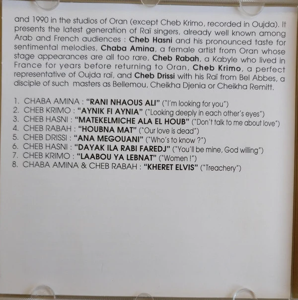 Various - Raï ! Raï ! (CD, Comp) - Image 4