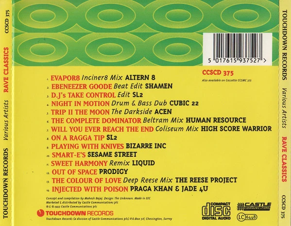 Various - Rave Classics (CD, Comp) - Image 2