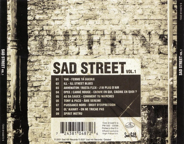 Various - Sad Street Vol. 1 (CD, Comp) - Image 2