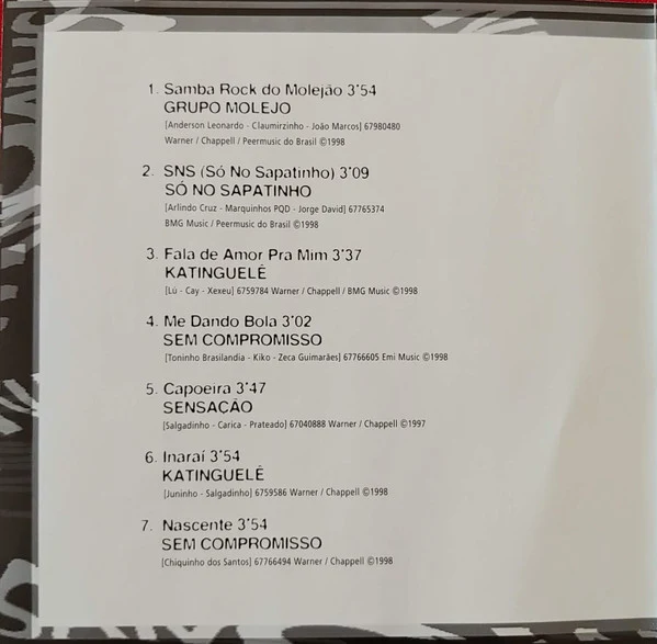 Various - Samba (CD, Comp) - Image 3