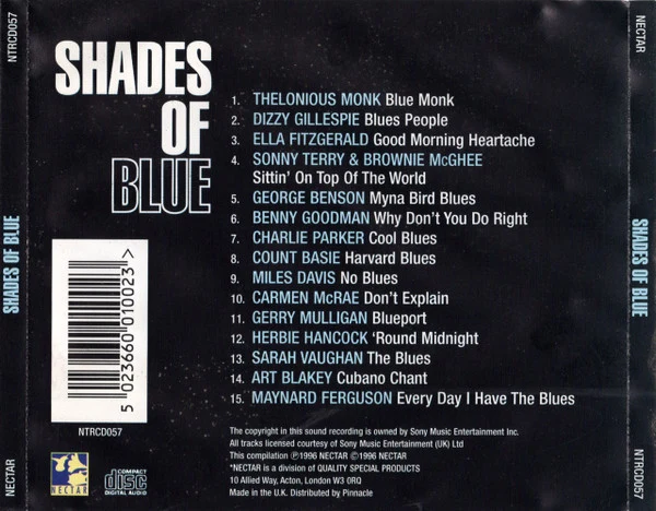 Various - Shades Of Blue (A Taste Of Jazz) (CD, Comp) - Image 2
