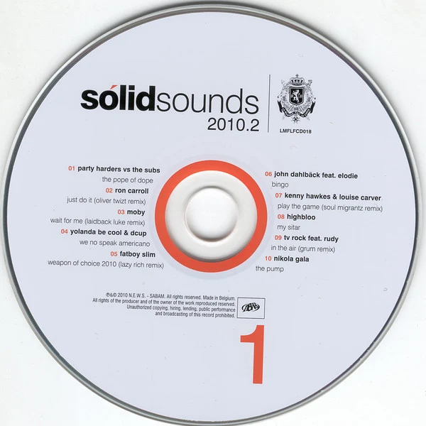 Various - Sólid Sounds 2010.2 (3xCD, Comp) - Image 3