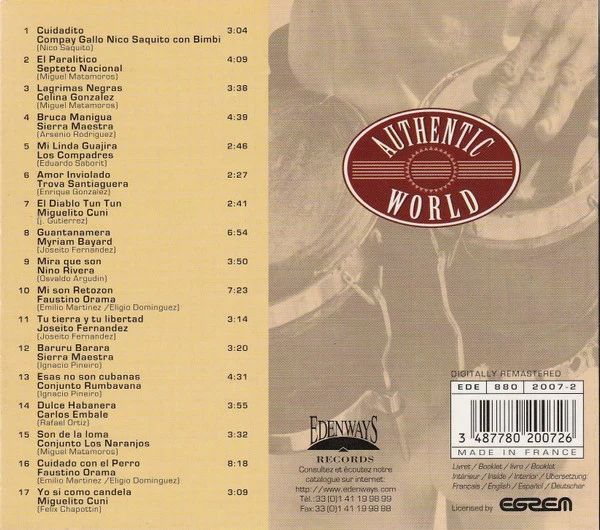 Various - Son De Cuba  (CD, Comp) - Image 2