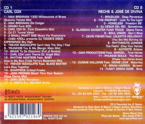 Various - Space Ibiza 99 (2xCD, Comp, Mixed) - Image 2