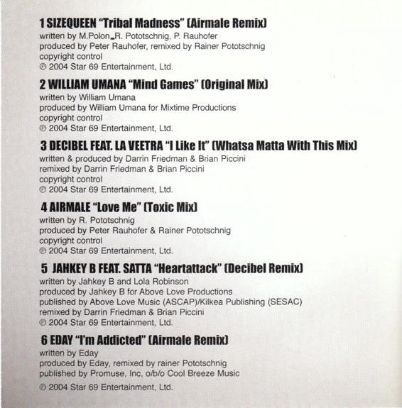 Various - Star 69 Extended Mixes Vol. 5 (CD, Comp) - Image 3
