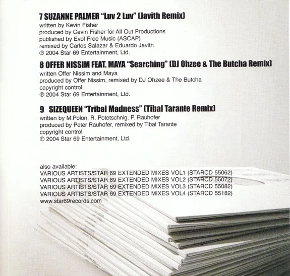 Various - Star 69 Extended Mixes Vol. 5 (CD, Comp) - Image 4