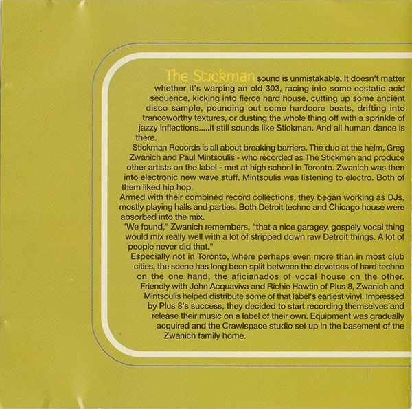 Various - Stickman Musica (CD, Comp) - Image 2