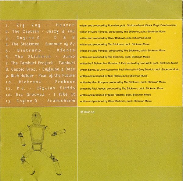 Various - Stickman Musica (CD, Comp) - Image 4
