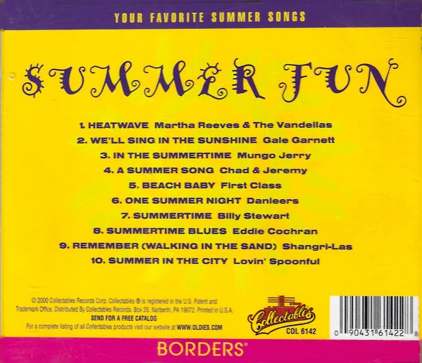 Various - Summer Fun (CD, Comp) - Image 2