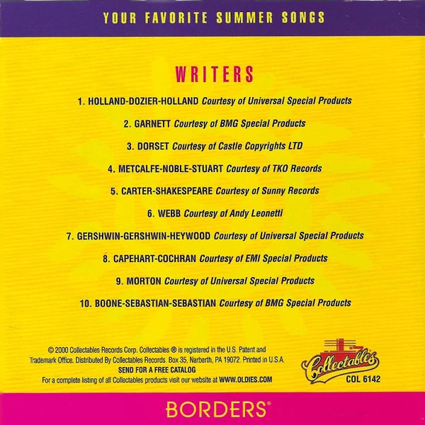 Various - Summer Fun (CD, Comp) - Image 3